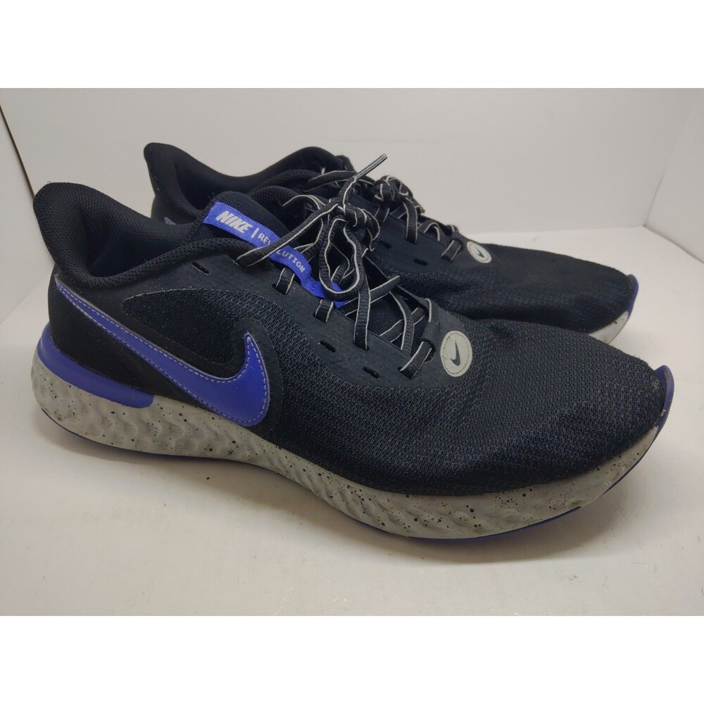 Nike Mens Revolution 5 EXT DC2033-002 Black Running Shoes Sneakers Size 12